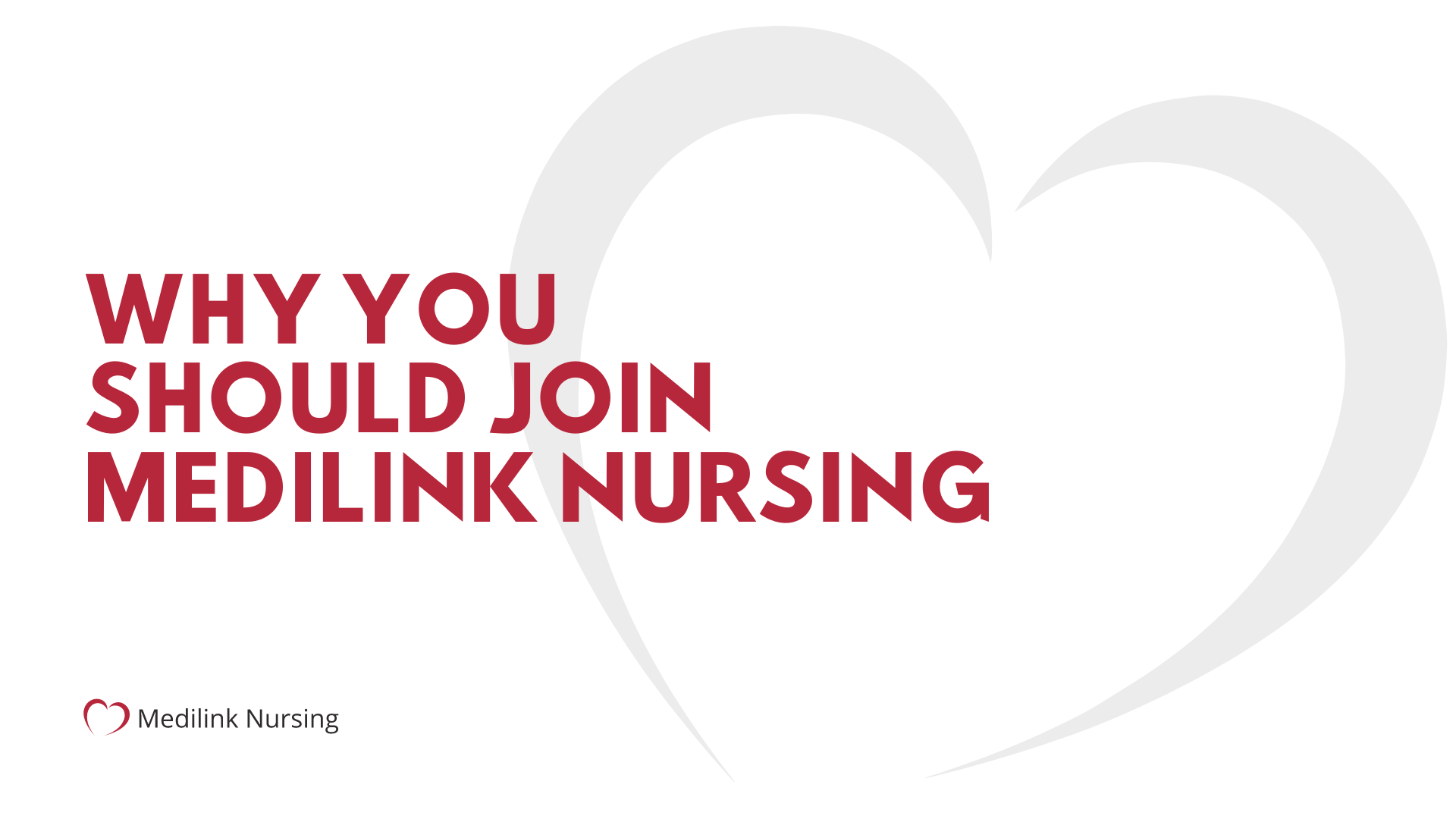 Why You Should Join Medilink Nursing