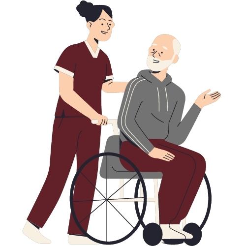 Healthcare Assistant working for a Nursing Agency