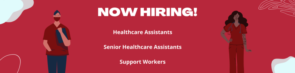 Hiring Part Time Healthcare assistant Jobs