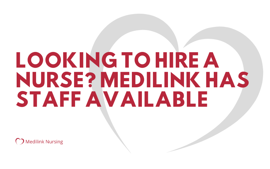 Looking to hire a nurse? Medilink has staff available - thumbnail