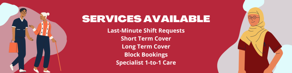 Care home staff services available