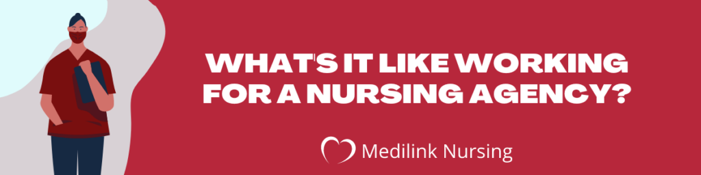 Agency care work available at Medilink Nursing