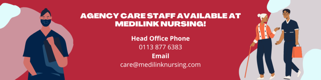 Care staff services available with Medilink!